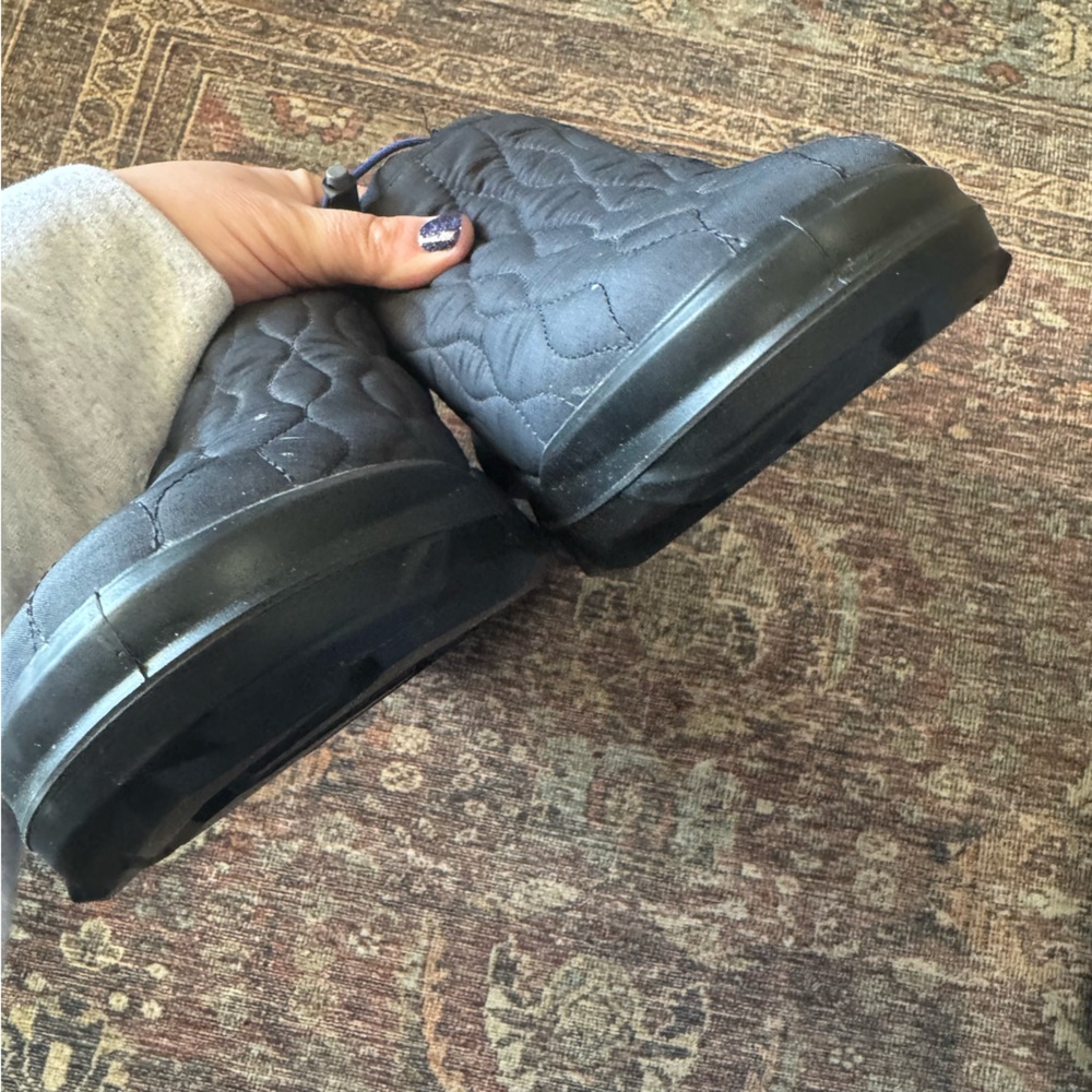 Ecco MX Slip On Primaloft Slipper Sneaker Black Blue EU 47 US 13 - 13.5 - Picture 8 of 13